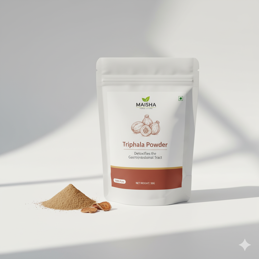 Triphala Powder: Ayurvedic Blend for Digestion, Detox, and Balance