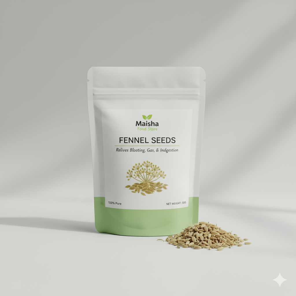 Fennel Seeds: Sweet Digestive Support with Aromatic Flavor