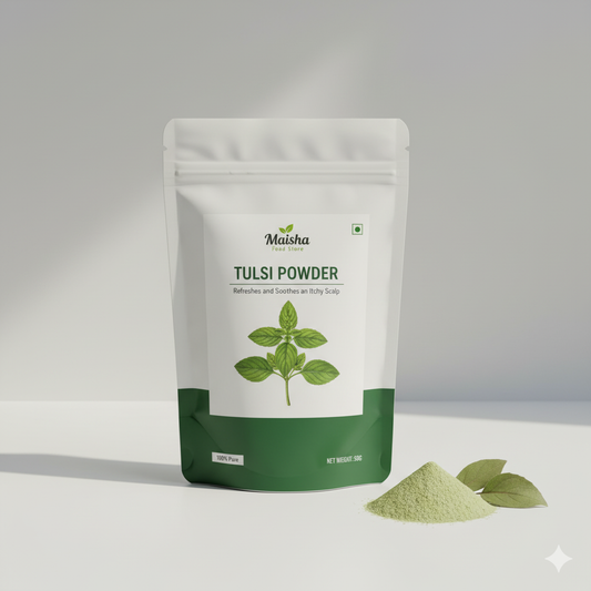 Tulsi Powder: The Sacred Herb for Inner Calm & Radiant Skin